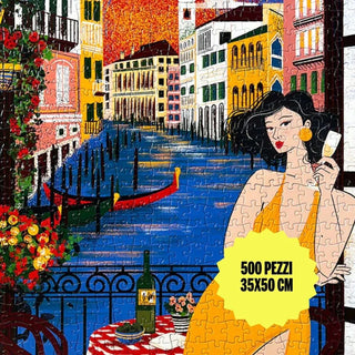 Incontro al Canal Grande - 500 brikker puslespil fra Sto Puzzle