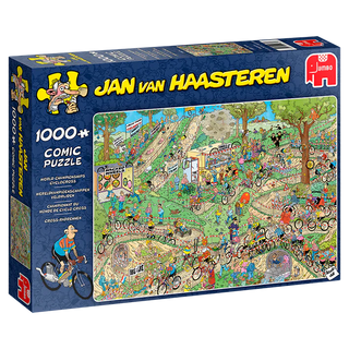 Jan van Haasteren 1000 brikker puslespil WC Cycle Cross