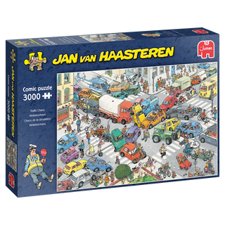 Jan van Haasteren 3000 brikker puslespil Traffic Chaos