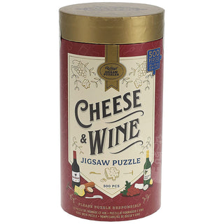 Cheese & Wine 500 brikker puslespil - Ridley's