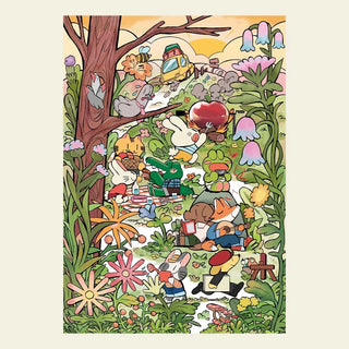 Spring Snack - 500 brikker puslespil fra Sto Puzzle