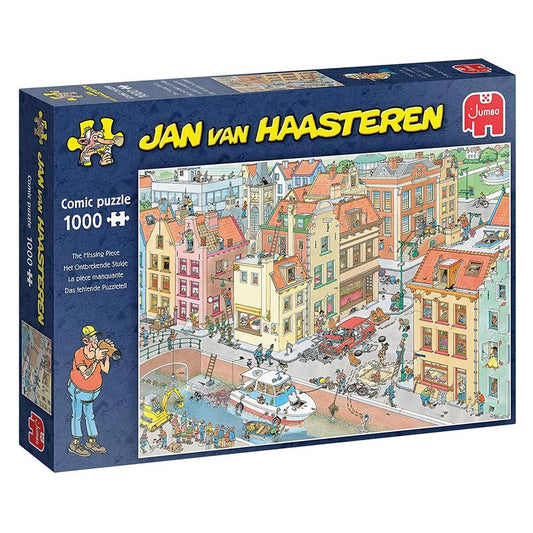 Jan van Haasteren 1000 brikker puslespil The Missing Piece