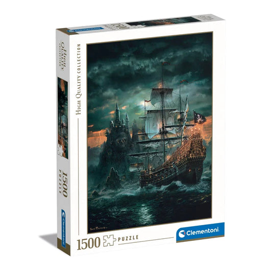 Clementoni 1500 brikker puslespil - The Pirate Ship
