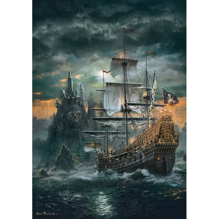 Clementoni 1500 brikker puslespil - The Pirate Ship