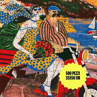 Tra I Due Golfi - 500 brikker puslespil fra Sto Puzzle