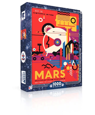 Visit Mars 1000 brikker puslespil New York Puzzle Company