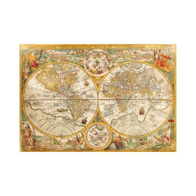 Clementoni 2000 brikker puslespil - Ancient Map