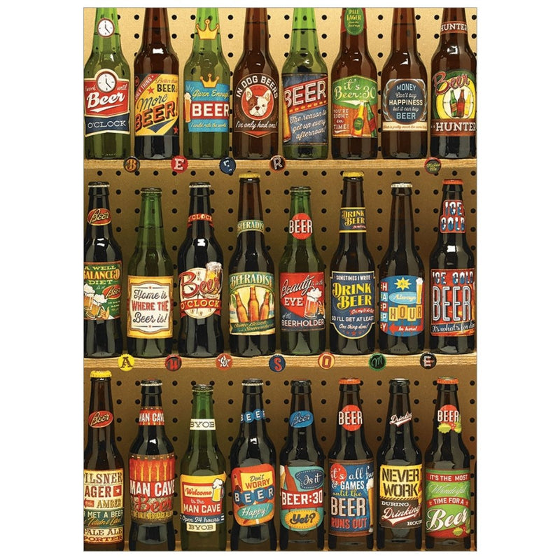 Køb Cobble Hill 1000 brikker puslespil - Beer Collection fra Cobble Hill hos boxquiz.dk