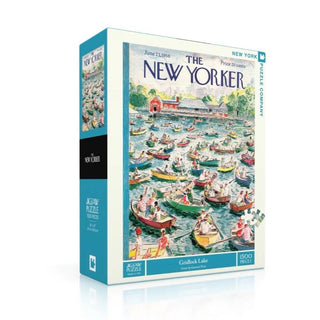 Køb Gridlock Lake 1500 brikker puslespil - New York Puzzle Company fra New York Puzzle Company hos boxquiz.dk