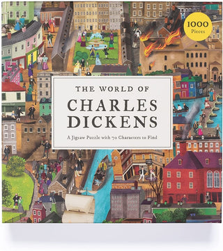 Køb Laurence King puslespil - Charles Dickens - 1000 brikker fra Laurence King hos boxquiz.dk