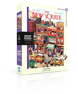 Køb Main Street 1000 brikker puslespil New York Puzzle Company fra New York Puzzle Company hos boxquiz.dk