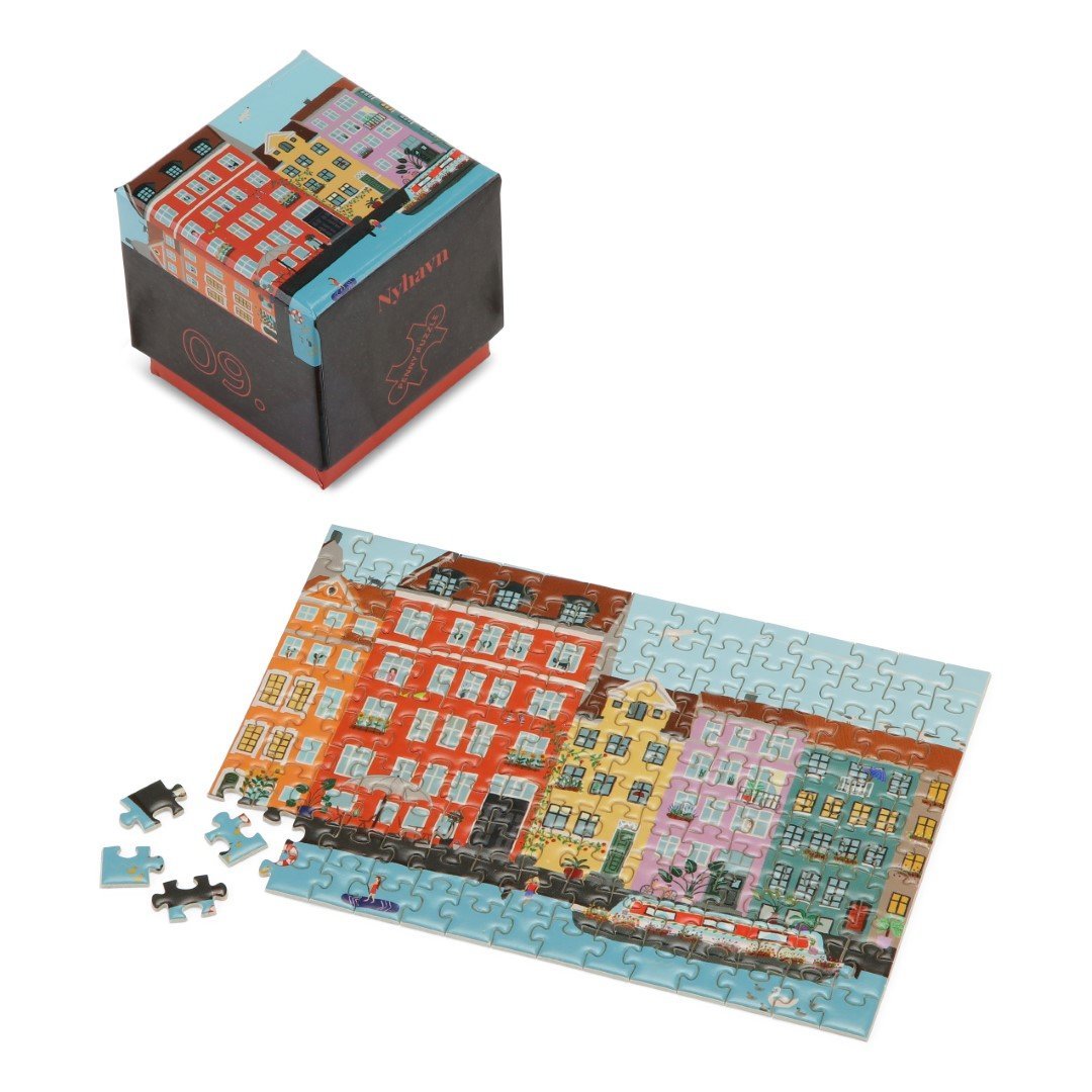 Penny Puzzle Minipuslespil 150 brikker - Nyhavn