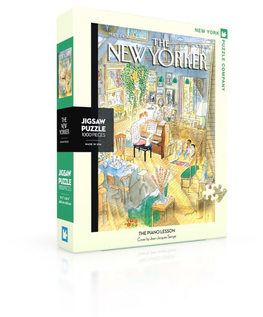The Pianolesson 1000 brikker puslespil New York Puzzle Company