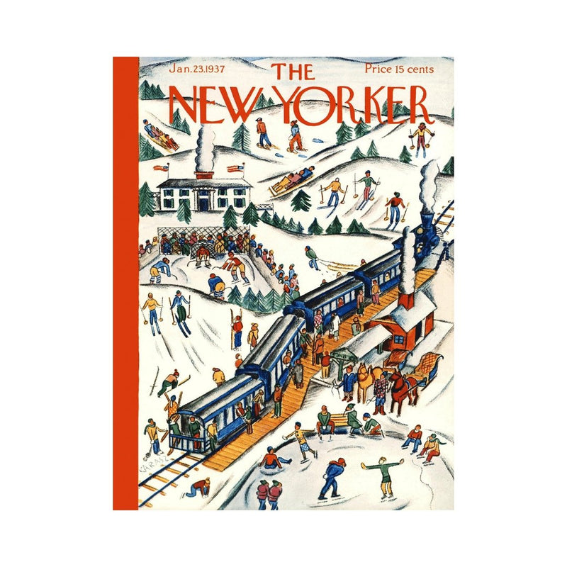 Winter Weekend 1000 brikker puslespil New York Puzzle Company